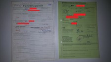Fahrzeugbrief kfz brief gebraucht kaufen  Wiesmoor