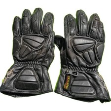 Motorradhandschuhe leder herre gebraucht kaufen  Melbeck