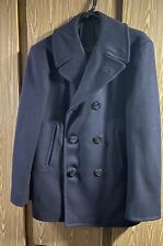 navy vintage coat pea black for sale  Westminster