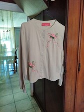 Chemise cardigan beige d'occasion  Chaumont