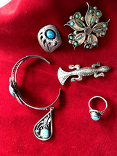 Navajo indianer schmuck gebraucht kaufen  Tübingen