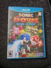 Sonic Boom: Rise of Lyric (Nintendo Wii U, 2014) Novo na caixa com o manual  comprar usado  Enviando para Brazil