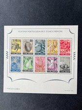 Usado, Bloco de frutas St Thomas & Prince - 1948 nº 1 - MNH (T3) comprar usado  Enviando para Brazil