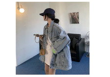 Veste jean stylé d'occasion  Angoulême