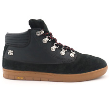 Sapatos masculinos IPATH Trenchtown tamanho 8.5 EUA preto goma shearling forrado Vibram Casusal comprar usado  Enviando para Brazil