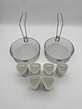 Korbeinsatz frittierkorb 2er gebraucht kaufen  Großmehring