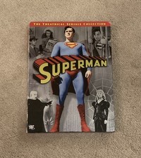 Superman The Theatrical Serials Collection 4 discos DVD box set *testado, funcionando*, usado comprar usado  Enviando para Brazil