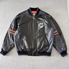 Miami dolphins leather for sale  Newark