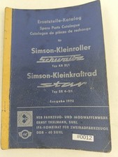 Simson ersatzteil katalog gebraucht kaufen  Penig