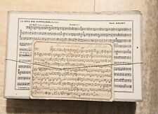 Partitions anciennes piano d'occasion  Audincourt
