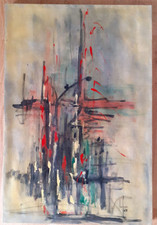 Tableau huile toile d'occasion  Paris XV