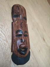 Maschera africana legno usato  Cantu