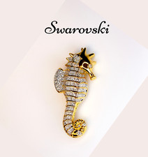 Swarovski signed seahorse for sale  Ashaway