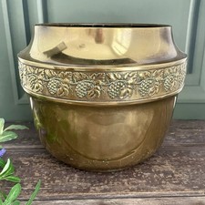 Vintage brass jardiniere for sale  BOLTON