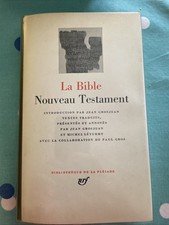 Livre pleiade bible d'occasion  Paris XV