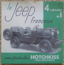 Willys jeep hotchkiss for sale  LEDBURY