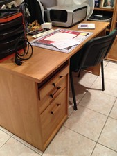 Bureau bois tiroir d'occasion  Sarcelles