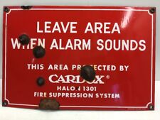 Porcelain sign leave for sale  Fiddletown