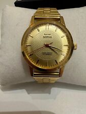  Reloj HMT  Sona Parashock Mecanico 17J Dorado comprar usado  Enviando para Brazil