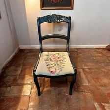 Antique needlepoint chair for sale  Winterville