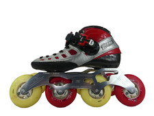 Apoio de suspensão Luigino B.F.T. Patins de velocidade masculinos de fibra de carbono tamanho 7 quadro Z 4 x 90 F290 comprar usado  Enviando para Brazil