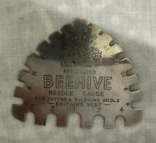 Vintage beehive knitting for sale  RUNCORN