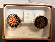 Stratton dartboard cufflinks for sale  CROWTHORNE