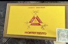 Scatola sigari montecristo usato  Gualtieri