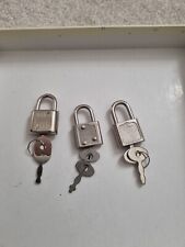 Three mini padlock for sale  NOTTINGHAM