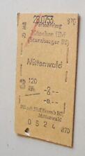Alte fahrkarte eisenbahn gebraucht kaufen  Nünchritz