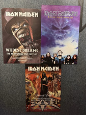 3 RARE VINTAGE BILLBOARD/RECORD STORE POSTERS - IRON MAIDEN - EARLY 2000S UNUSED comprar usado  Enviando para Brazil