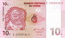 Congo zaire centimes usato  Bozen