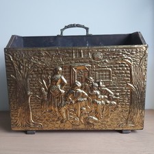 Vintage brass embossed for sale Vintage brass embossed for sale  BRADFORD