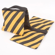 2 x SACOS DE AREIA FOTOGRÁFICOS PARA TRIPÉS SUPORTES SACOS DE PESO DE SUPORTE PARA LOCALIZAÇÃO DE ESTÚDIO comprar usado  Enviando para Brazil