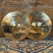 12" Sabian AA Mini Chapéus Hi-Hat Par de Pratos 756g/854g *Vídeo Demonstração* comprar usado  Enviando para Brazil