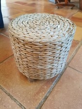 Tabouret trépied osier d'occasion  Élancourt