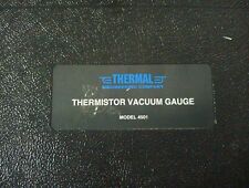 Thermal thermistor vacuum for sale  Rialto