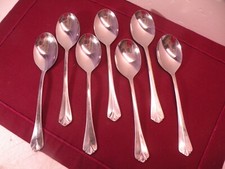 Conjunto de 7 colheres de sopa de aço inoxidável Farberware BAYPORT 7 1/4" comprar usado  Enviando para Brazil