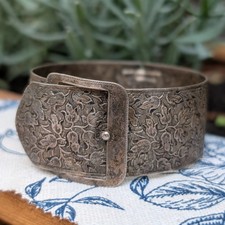 Vintage buckle bangle for sale  GLASGOW