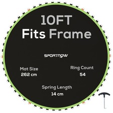 Sportnow trampoline mat for sale  GREENFORD