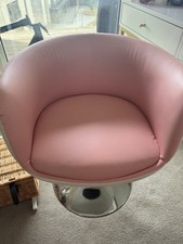Pink swivel chair for sale  HEMEL HEMPSTEAD