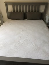 Couvre lit blanc d'occasion  Velleron