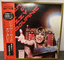 Ozzy Osbourne autografado lp 1980s Japão rock original ótimo muito raro comprar usado  Enviando para Brazil