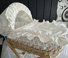 Wicker moses basket for sale  LIVERPOOL