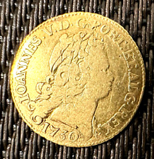 1730 Portugalia - Joao V, 1600 ryż, 1 escudo, złota moneta na sprzedaż  Wysyłka do Poland