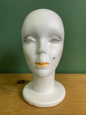 Female polystyrene head for sale  PEEBLES