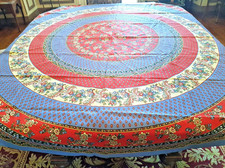 Provencal round printed d'occasion  Expédié en Belgium