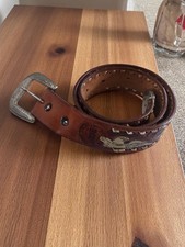 Ceinture cuir mexicaine d'occasion  Marseille XII