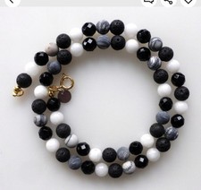 Halskette collier edelstein gebraucht kaufen  Aurich