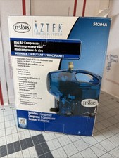 MINI COMPRESSOR DE AR TESTORS 50204A AZTEK SISTEMA AERÓGRAFO Testado Funcionando comprar usado  Enviando para Brazil
